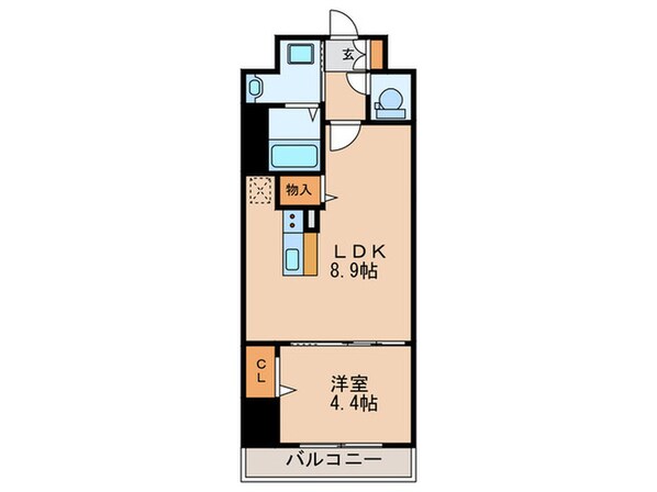 オリーブコートの物件間取画像